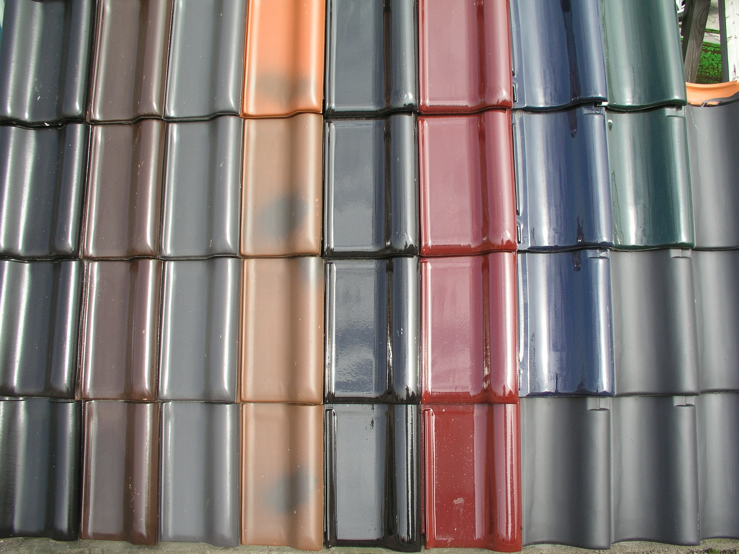 High QualityGlazed Ceramic Roof Tile Textures Ceramic Glazed Roof